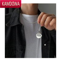 KAMIXIWA卫衣长项链吊坠男嘻哈毛衣链长款百搭小众设计感链子装饰品配饰女