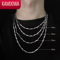 KAMIXIWA嘻哈项链男街舞潮流简约个性锁骨链颈链小众百搭卫衣链瓜子链