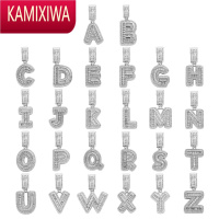 KAMIXIWA满钻英文字母项链情侣款嘻哈潮男轻奢小众毛衣链女秋冬新款