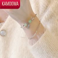 KAMIXIWAcherryyyy冷淡风手镯串珠套装秋冬ins小众高级感女手链饰学生闺蜜