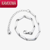 KAMIXIWASAZ 菱形瓜子简约ins冷淡风手链男女潮流百搭韩版手饰情侣款手环