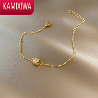 KAMIXIWA精致满钻小蛮腰手链女夏高级感ins小众设计感轻奢手镯2021年新款
