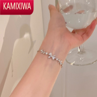 KAMIXIWA蜜桃茶]蝴蝶结手链女生ins轻奢小众设计高级感2022年新款手饰