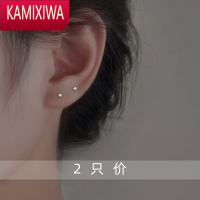 KAMIXIWA]999耳钉2022年新款潮养耳洞耳钉睡觉免摘耳骨钉耳棒