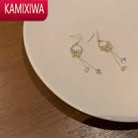 KAMIXIWAkeria 搭配小裙子蝴蝶吊坠仙女气质耳环2021年新款耳钩耳夹耳坠