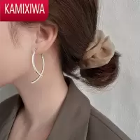 KAMIXIWA 独特耳环2022年新款潮韩国气质网红耳环小众设计感高级耳坠