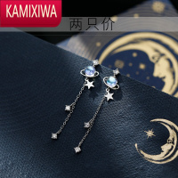 KAMIXIWA]梦幻星球耳环女2021年新款潮耳钉小众夏季ins耳饰