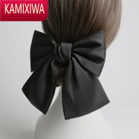 KAMIXIWA优质版刘诗诗超大蝴蝶结马尾发夹发饰发带发卡头饰顶夹弹簧夹