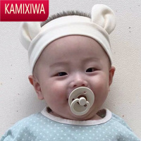 KAMIXIWA韩国ins新生婴儿可爱小熊耳朵发带男女宝宝萌萌的百搭凸造型头饰