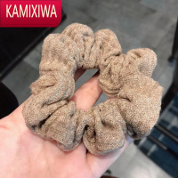 KAMIXIWA韩国东大门大肠净版发绳网红皮筋少女皱褶发圈个性丸子头绳头饰