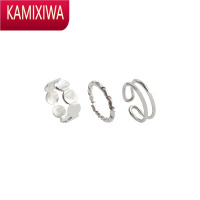 KAMIXIWA懒得搭理 轻奢冷淡风时尚戒指女开口小众设计个性高级感网红指环