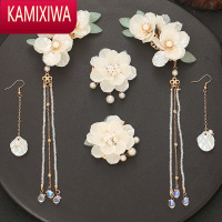 KAMIXIWA古风汉服头饰流苏步摇发簪超仙少女发冠发梳边夹套古装发夹发饰