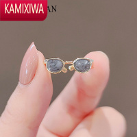 KAMIXIWA日系设计感眼镜戒指女个性小众开口戒食指戒指环