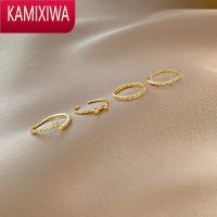 KAMIXIWA四件套戒指女小众设计感轻奢开口食指时尚个性2021年新款潮高级感