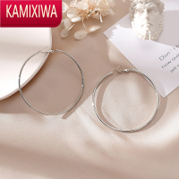 KAMIXIWAs银针耳圈女设计感大圈圈圆形耳环欧美夸张耳坠韩国气质耳饰品