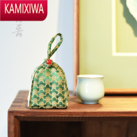 KAMIXIWA加厚茶具主人杯收纳布袋茶杯便携旅行包装袋子首饰文玩珠宝束口袋首饰袋