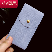 KAMIXIWA简约手表收纳包袋莫兰迪色履行便携式腕表盒保护绒布首饰袋单个装