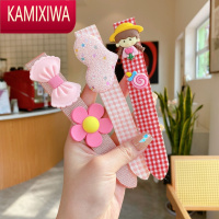 KAMIXIWA儿童魔术贴发箍发带刘海碎发贴器女发卡女童发夹秋冬盘发器头箍头饰