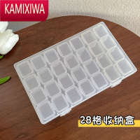 KAMIXIWA透明便携亚克力方形首饰收纳盒女生项链耳钉耳环戒指网红饰品盒子