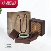 KAMIXIWA古法金手镯吊坠盒镂空珠宝首饰收纳盒玉器翡翠文玩礼品包装盒