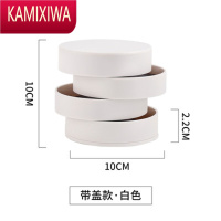 KAMIXIWA北欧头绳小配饰手链首饰收纳盒卧室衣帽间旋转多层整理盒