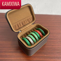 KAMIXIWA手镯收纳盒大容量复古便携珠宝首饰盒翡翠玉镯子专用手提箱子
