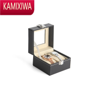 KAMIXIWA皮质手表盒收纳盒男士腕表机械表首饰盒手表盒子整理盒