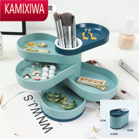 KAMIXIWA首饰盒收纳盒耳环耳钉耳饰收纳器手饰品展示架发饰小精致盒