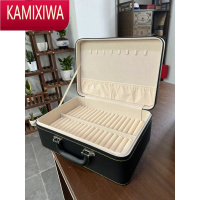 KAMIXIWA36位手镯箱首饰盒木质手镯盒子收纳珠宝箱复古玉镯饰品首饰盒