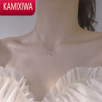 KAMIXIWA银星星月亮项链2022年新款女小众设计感高级轻奢生日礼物送女友