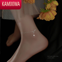 KAMIXIWA北斗七星银脚链女2022年夏季新款气质百搭高级感小众设计脚饰女