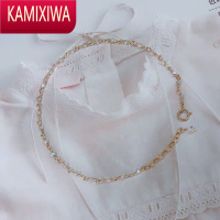 KAMIXIWA手工设计14K包金奥地利水晶极细手链脚链日系agete女清新ins小众