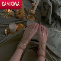 KAMIXIWA印巴迪拜摩洛哥异域民族风情度假装饰品波西米亚海边度假性感脚链