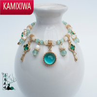 KAMIXIWA复古本命年女脚链异域风情新款脚饰足链日常手链手饰