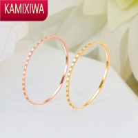 KAMIXIWA5.9祖艾妈定制切面叠带戒指]重约0.25-0.55g(带证书)