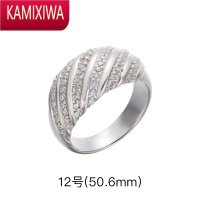 KAMIXIWA小众银简约时尚个性戒指女食指戒冷淡风网红轻奢单戒