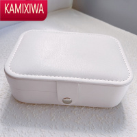 KAMIXIWA大容量首饰手链收纳盒饰品戒指项链耳环精致手镯带锁礼物盒子