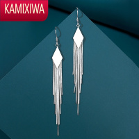 KAMIXIWA流苏银耳环女2022年耳饰气质高级感轻奢耳坠2021年新款潮女人味