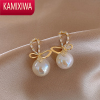 KAMIXIWA香港设计师]2022年新款潮小众珍珠耳环女轻奢高级耳钉耳饰