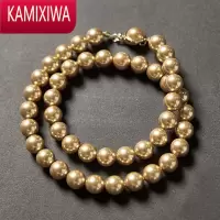 KAMIXIWAS16* 复古气质优雅施**世奇水晶珍珠项链搭扣