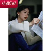 KAMIXIWA「巴黎女子」小香 nicepeople山茶花卉中古vintage镀金复古银耳钉