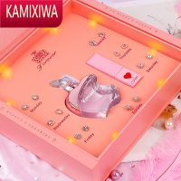 KAMIXIWA一周套装耳钉S银香水口红耳环七夕情人节礼品生日送女友刻字