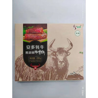 安多牧场原切整切黑胡椒牛排200g清真牛扒牦牛排5片