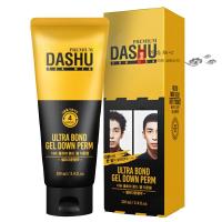 DASHU软化韩国男士短发鬓角软化剂力持久啫喱发胶DASHU头发造型直发膏 桔色 100mL