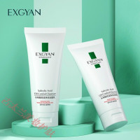 脸部膏 水杨酸控油净润洁面乳深层洁净不紧绷清爽控油补水洗面奶。