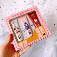 胡桃夹子女护手霜套装礼品礼盒3支夏季不油腻滋润保湿补水