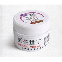 坚野 紫l花地丁透皮抑亿菌膏皮肤止石痒h软膏紫l丁地花膏 成人款一盒装
