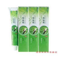 盐新源清韵茶香牙膏清新口气护龈去渍固齿防龋齿150g*4支150g