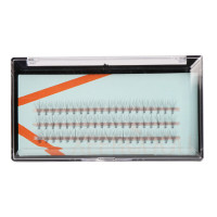 婴儿弯微翘超柔软0.05仿真自然水貂单簇10根浓密自嫁接无辜眼睫毛