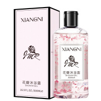 香体樱花香水花瓣沐浴露女香体留香后背除了螨液家庭装大容量香馜体香樱花花瓣沐浴露留香72小时沐浴露